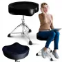 DNA Throne 1 Drum Stool with Double-Braced Tripod Base
