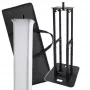DNA TOTEM V2 Truss Stand Base - Schwarz, Stahl, 300x300mm