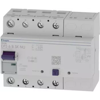 Doepke DFS6 063-4/0,03-B SK NU Fehlerstromschutzschalter 4-polig 63A 30mA Typ B 09144899