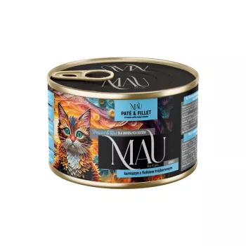 DOLINA NOTECI MAU Pate and Fillet Crimson with Pansy Nassfutter für Katzen 185g