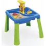 DOLU 3-in-1 Sand- und Wasser-Kreativtisch Blau Grün (3077)