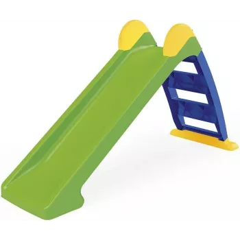 DOLU Green Slide 3031 – 3-stufige Kinderrutsche mit breiten Stufen & Handläufen, Innen/Außen, 25 kg Tragkraft