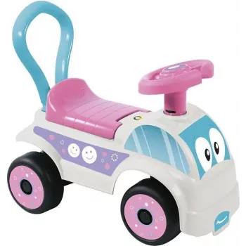 DOLU Rutschauto Weiß Pink (2621)