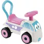 DOLU Rutschauto Weiß Pink (2621)