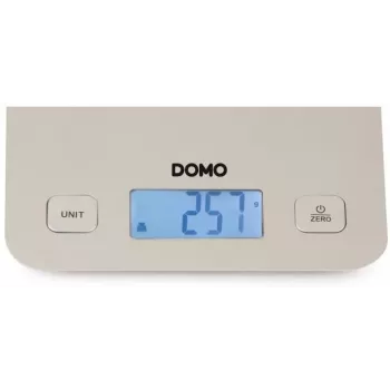 DOMO DO9239W Ultraflache Elektronische Küchenwaage 5kg / 1g Präzision LCD