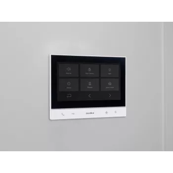 Doorbird A1103 IP Video Indoor Station 7 inch IPS Touch Display Weiß Schwarz