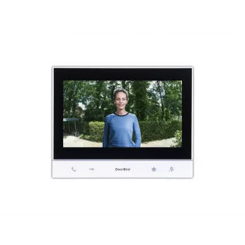 Doorbird A1103 IP Video Indoor Station 7 inch IPS Touch Display Weiß Schwarz