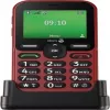 Doro DORO E10 RED 4G Mobiltelefon
