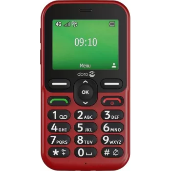 Doro DORO E10 RED 4G Mobiltelefon