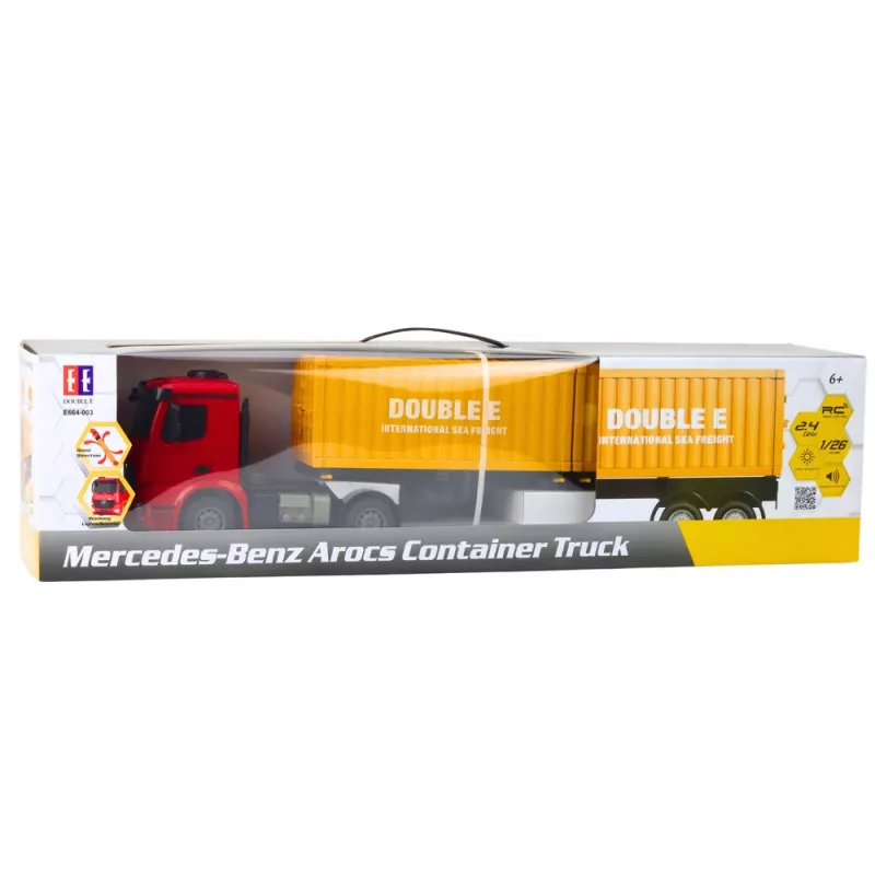 Double E Mercedes-Benz Arocs RC Container-LKW 1:26
