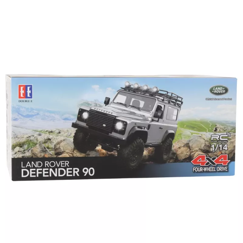 Double E ferngesteuertes Offroad-Fahrzeug RC Land Rover Defender 90 Rot 1:14