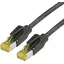 Draka Comteq Cat.6a 10m S/FTP Patchkabel RJ-45 Schwarz