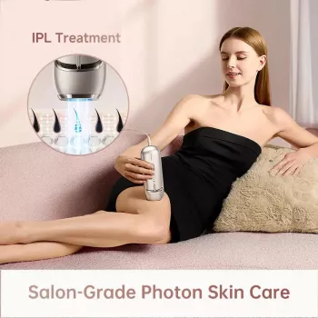 Dreame AHR01-GOLD IPL-Haarentfernungsgerät Nova Gold mit 990.000 Blitzen, 5 Energiestufen, UV-Filter, kabelgebunden