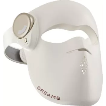 DREAME Chrona Photon 3D LED-Gesichtsmaske - 7-Farben-Photonentherapie, 180 LEDs, App-Steuerung, Beige