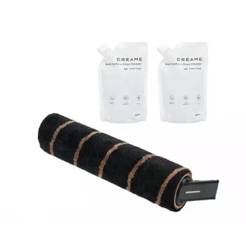 DREAME Reinigungsset für V18S Aqua / Z10S St / Z30S St / U / R20 U/UA – 8-teiliges Zubehörset für Saugroboter mit Rollbürste, Seitenbürsten, HEPA-Filtern, Wischpads, Reinigungswerkzeug