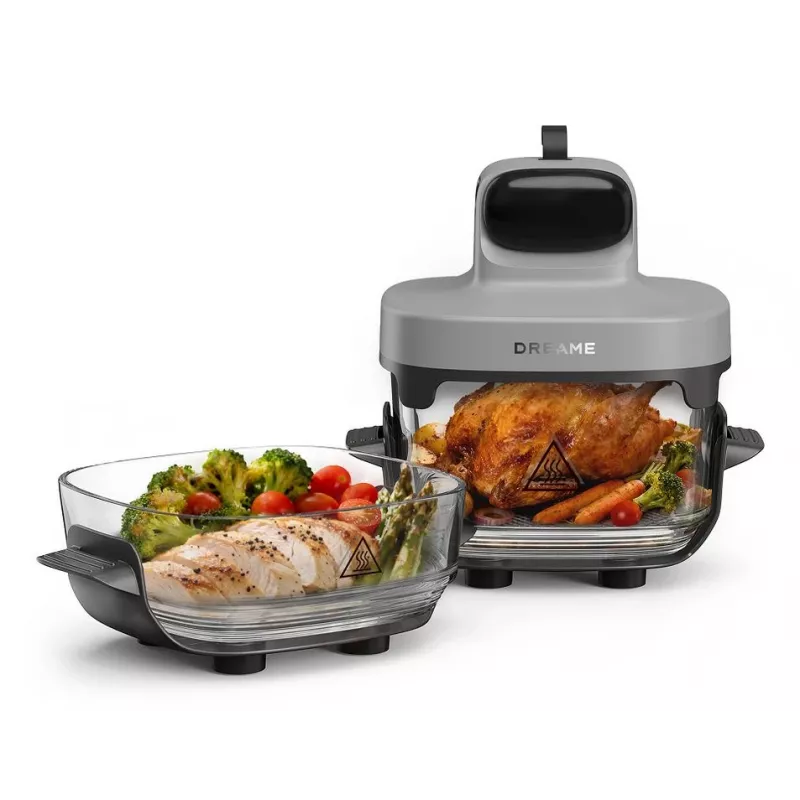 Dreame PT60-GY Air Fryer 6L 1800W Grey mit Wi-Fi und LED-Touchscreen