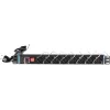 DSIT DS-8PDU-C13 Power Distribution Unit – 1U Rackmount PDU, 8x IEC C13 Ausgänge, 10A 250V, 2m Kabel, Schwarz