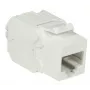 DS-IT CAT6a UTP Keystone Netzwerkdose - Werkzeugfrei - Weiß (DS-KC-UTP6A-TL-W)