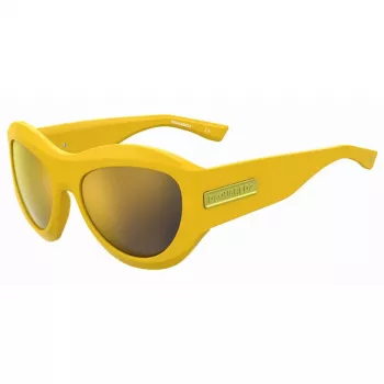 DSQUARED2 D2-0072-S-40G Herren eckige Acetat-Sonnenbrille Havana Brown Gradient 59mm