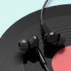DUDAO Hi-Fi X3C+ Kabelgebundene In-Ear-Kopfhörer mit Mikrofon, 1,2 m, Schwarz