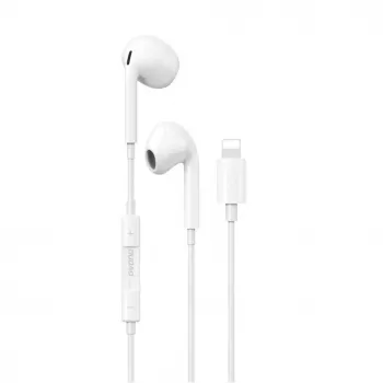 Dudao In-Ear-Kopfhörer mit Lightning-Anschluss Weiß