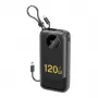 Dudao K13Pro 20000mAh Powerbank mit integriertem Kabel Schwarz