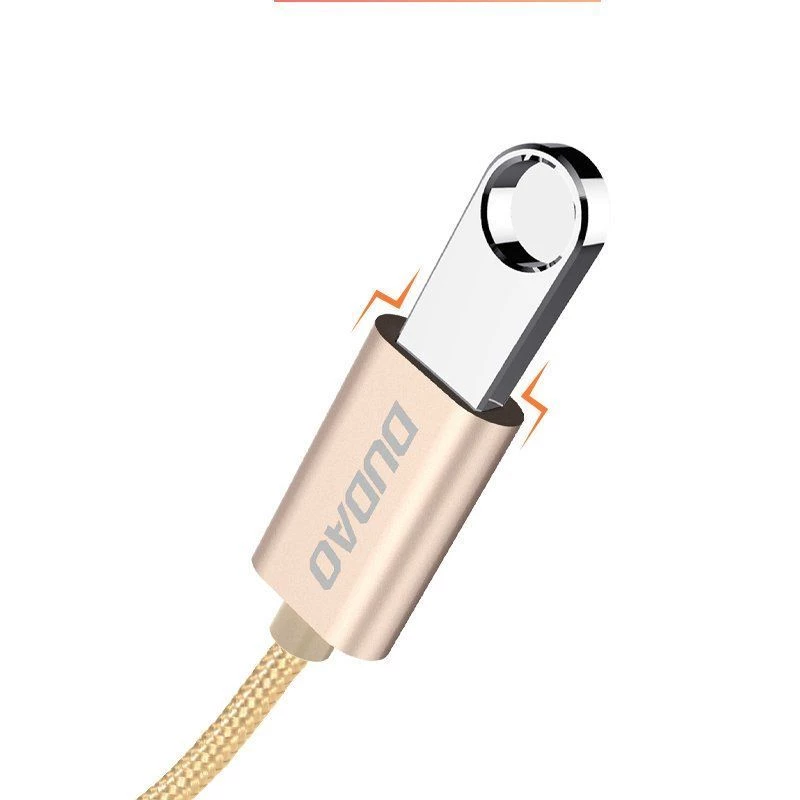 Dudao L15T OTG USB 2.0 auf USB Type-C Adapterkabel, Grau, 15 cm