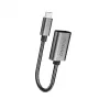 Dudao L15T OTG USB 2.0 auf USB Type-C Adapterkabel, Grau, 15 cm