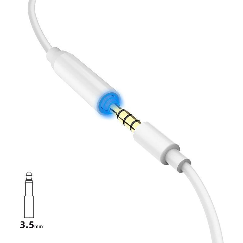 Dudao L16i Audio Adapter Lightning auf 3,5 mm Weiß