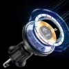 Dudao Magnetischer Halter mit MagSafe-Induktionsladegerät 15W für Lüftungsgitter im Auto - Schwarz