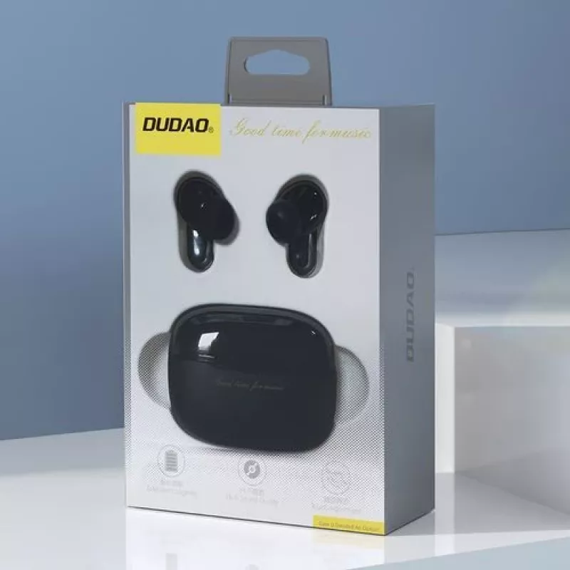 Dudao U8 Pro TWS Kabellose Kopfhörer Schwarz