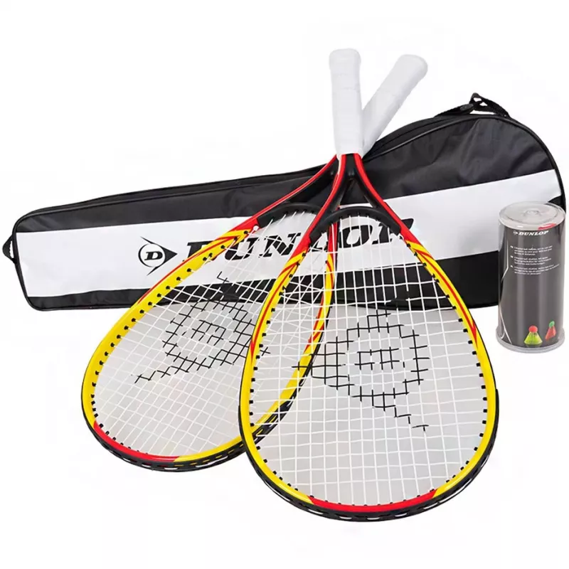 Dunlop Crossminton Set Gelb und Rot 762091