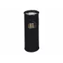 DURABLE 3330-01 Runder Metall-Abfalleimer, 17 L, Silber