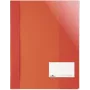 DURABLE A4+ Berichtsmappe mit Beschriftungsfenster 90x57 mm, Transparent, 25er-Pack 269003