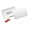 DURABLE CLICK FOLD Magnetischer Namensschildhalter 90x54 mm, Transparent, 10er-Pack (821519)