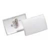 DURABLE CLICK FOLD Namensschild 40x75 mm mit Combi Clip, 25er-Pack 821119