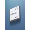 DURABLE CLICK SIGN Türschild 149 x 148,5 mm Silber 486237
