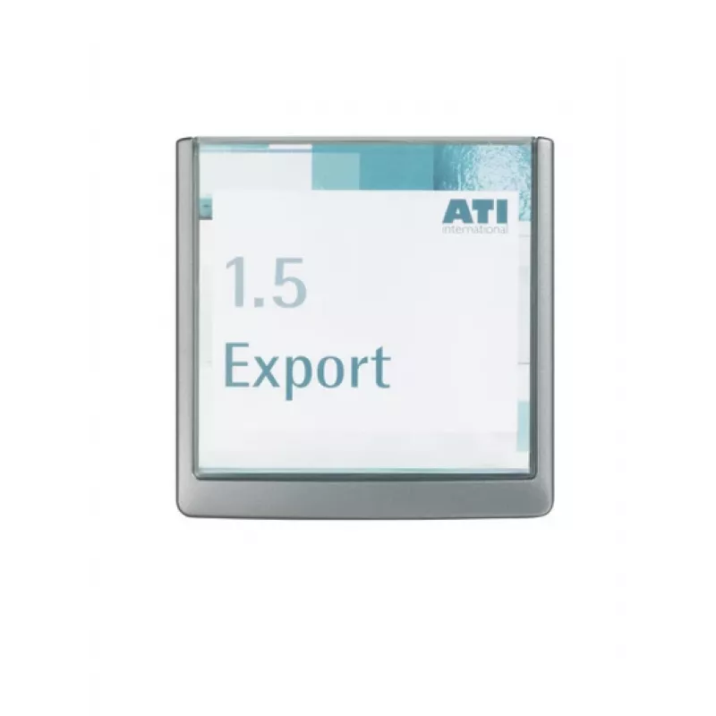 DURABLE CLICK SIGN Türschild 149 x 148,5 mm Silber 486237