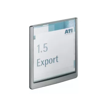 DURABLE CLICK SIGN Türschild 149 x 148,5 mm Silber 486237