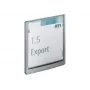 DURABLE CLICK SIGN Türschild 149 x 148,5 mm Silber 486237