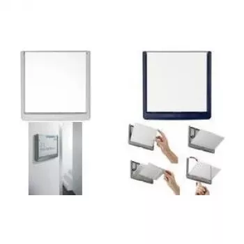 DURABLE CLICK SIGN Türschild 149 x 148,5 mm Transparent 486202