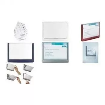 DURABLE CLICK SIGN Türschild 149x105,5 mm Silber 486102