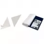 DURABLE CORNERFIX® Selbstklebende Dreieckstaschen, 175 mm, Transparent, 100 Stück (828319)