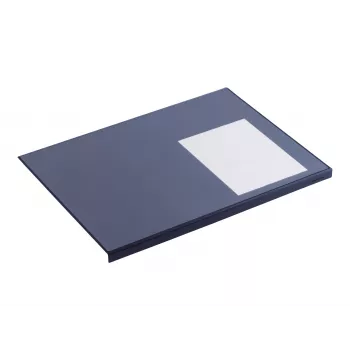 DURABLE Schreibtischunterlage mit Kantenschutz 65x50 cm Dunkelblau