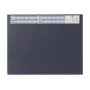 DURABLE Schreibtischunterlage mit integriertem Kalender, transparente Vollabdeckung, 65x52 cm, Dunkelblau