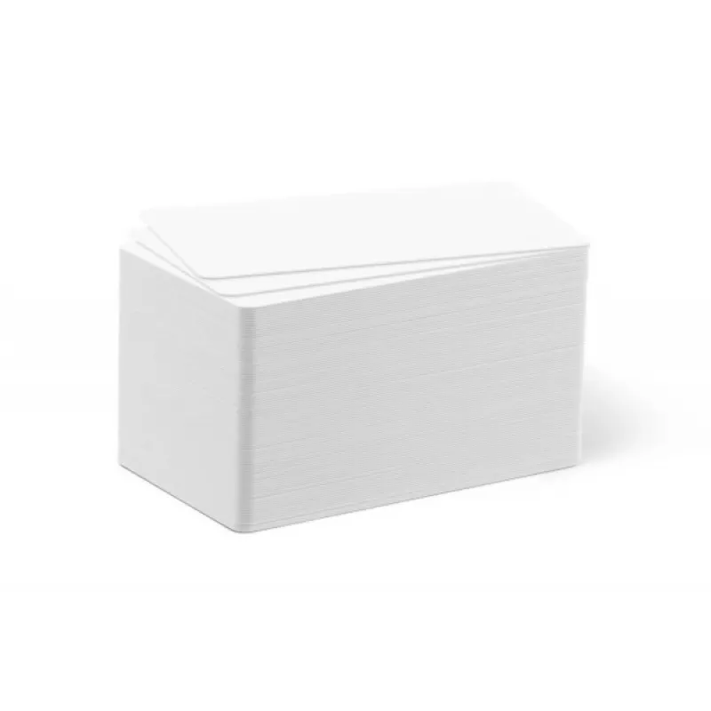 DURABLE DURACARD® Plastikkarten 0,50 mm Weiß CR80 (100er-Pack) 891402