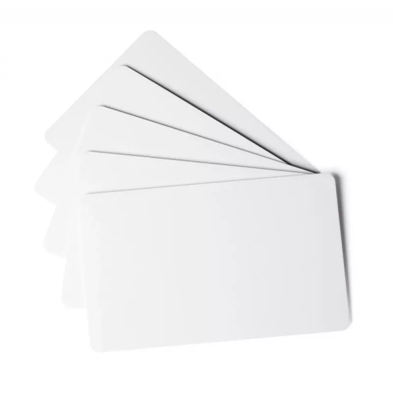 DURABLE DURACARD® Plastikkarten 0,50 mm Weiß CR80 (100er-Pack) 891402