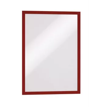 DURABLE DURAFRAME A3 Selbstklebender Informationsrahmen, Silber, 2er-Pack 487303