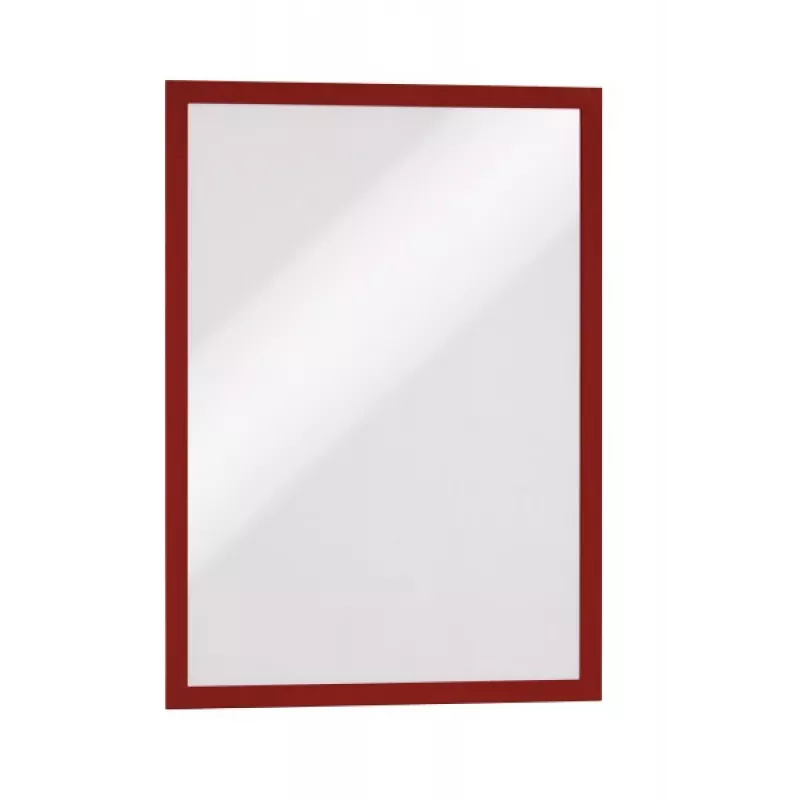 DURABLE DURAFRAME A3 Selbstklebender Informationsrahmen, Silber, 2er-Pack 487303