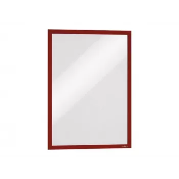 DURABLE DURAFRAME A3 Selbstklebender Informationsrahmen, Silber, 2er-Pack 487303
